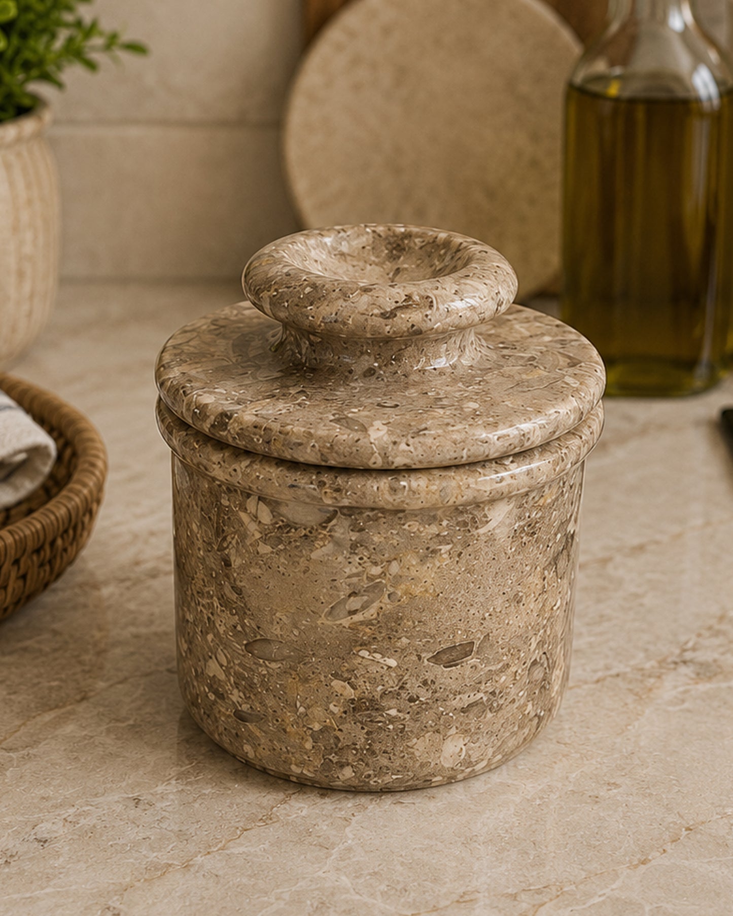 Butter Keeper Marble