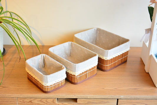 Storage Basket Bamboo