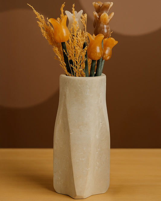 Travertine Vase