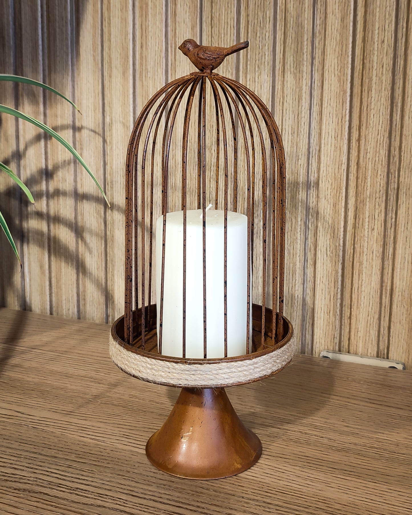 Rustic Candle Holder