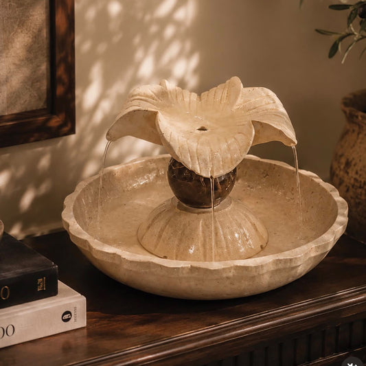 Fountain - Travertine