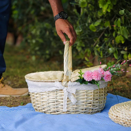 Picnic Basket White